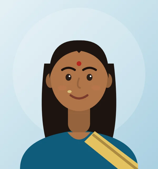 Portrait of Smt. Meena Tandel (sample), Committee Member